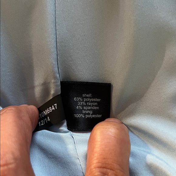 The Limited Women's Soft Blue Blazer and  pants the complete set - Picture 8 of 12